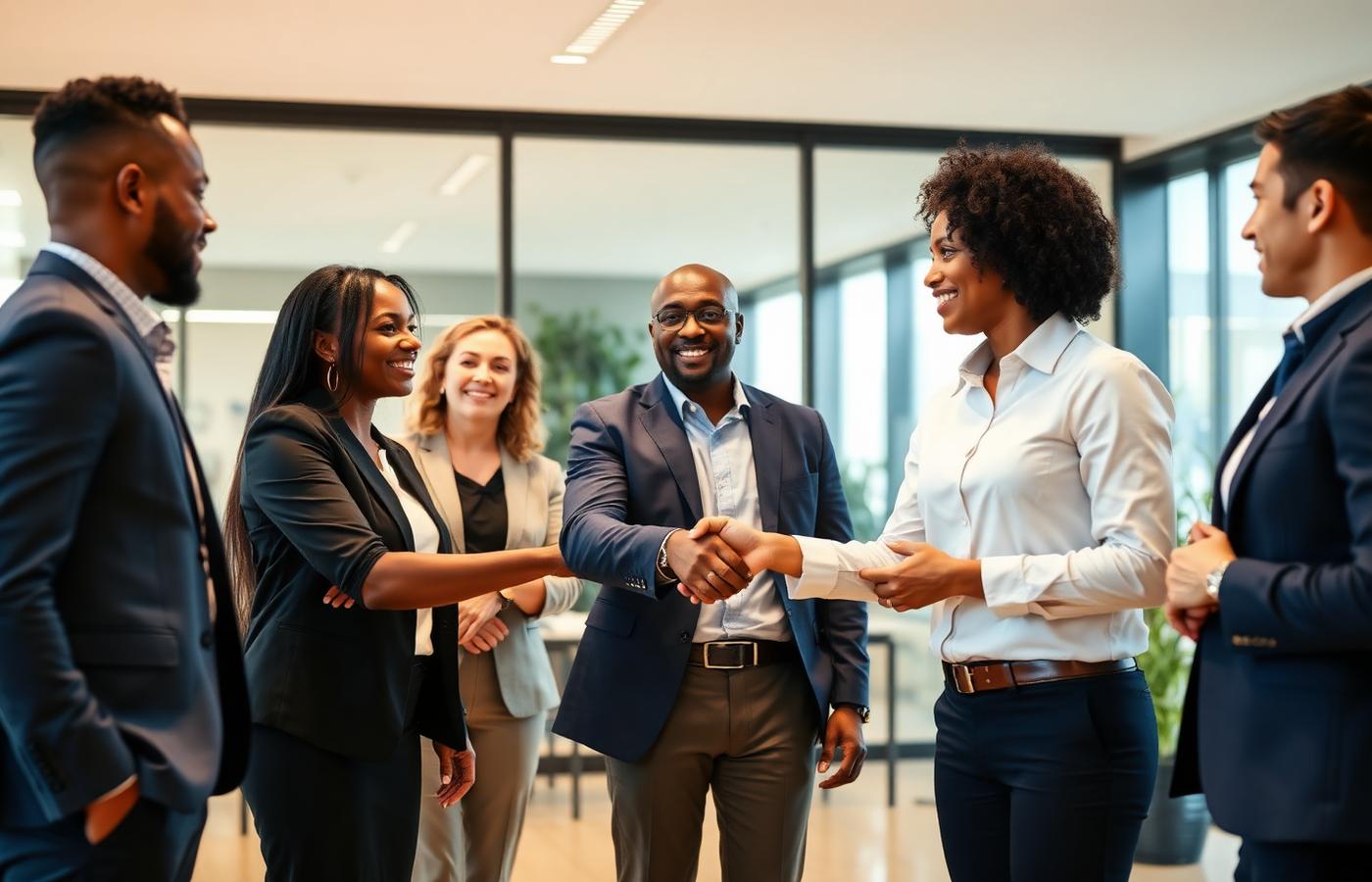 The Polaris Financial team collaborating